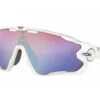 Oakley Jawbreaker Fietsbril Wit Prizm Sapphire Snow Unisex -SpinGear Winkel 35508464 0