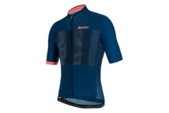 Santini Tono Flusso SS Jersey Space Blue Heren
