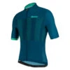 Santini Tono Flusso SS Jersey Petrol Green Heren -SpinGear Winkel 36217069 1