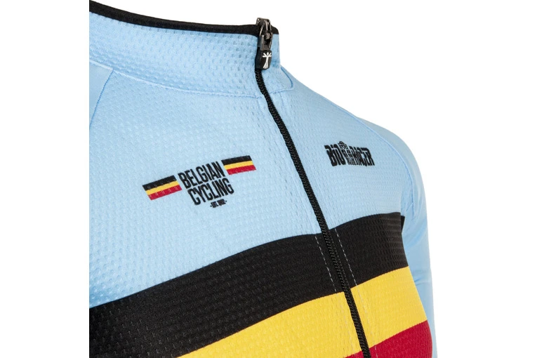 Bioracer Belgium Short Sleeve Jersey Bodyfit 2.0 KIDS 4 Bioracer Belgium Short Sleeve Jersey Bodyfit 2.0 KIDS - Afbeelding 2