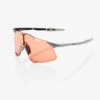 100% Hypercraft Fietsbril Stone Grey/Hiper Coral Lens -SpinGear Winkel 36601534 0
