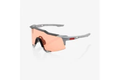 100% Speedcraft Fietsbril Stone Grey/Hiper Coral Lens