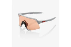 100% S3 Fietsbril Stone Grey/Hiper Coral Lens