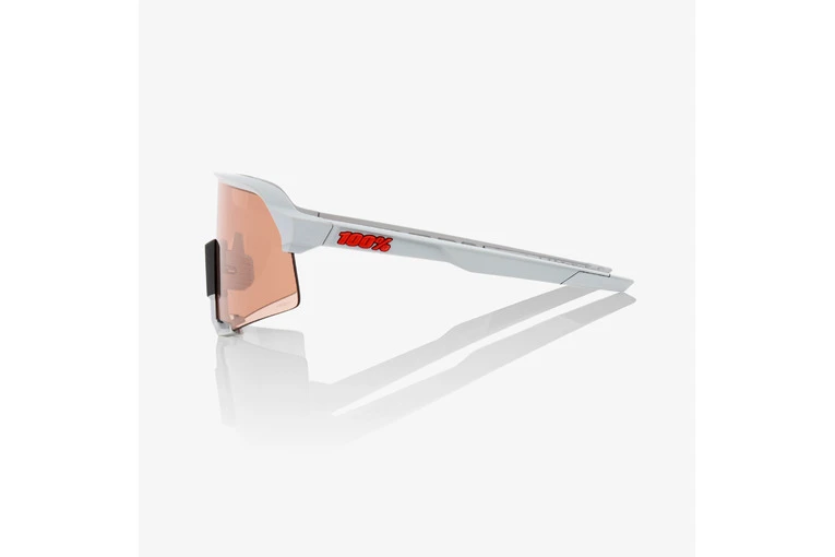 100% S3 Fietsbril Stone Grey/Hiper Coral Lens 5 100% S3 Fietsbril Stone Grey/Hiper Coral Lens - Afbeelding 3