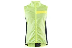 Craft Essence Light Wind Fietsjas Geel Heren