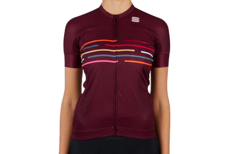 Sportful Velodrome Jersey Red Wine Dames 3 Sportful Velodrome Jersey Red Wine Dames