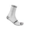 Castelli Rosso Corsa Pro Fietssokken Wit Heren -SpinGear Winkel 36844438 0