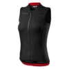 Castelli Anima Sleeveless Fietsshirt Zwart/rood Dames -SpinGear Winkel 36849084 0