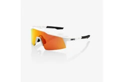 100% Speedcraft SL Fietbril White/Hiper Red Multilayer Mirror Lens