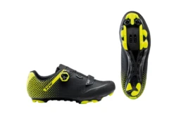 Northwave Origin Plus 2 Fietsschoen Zwart/geel Heren