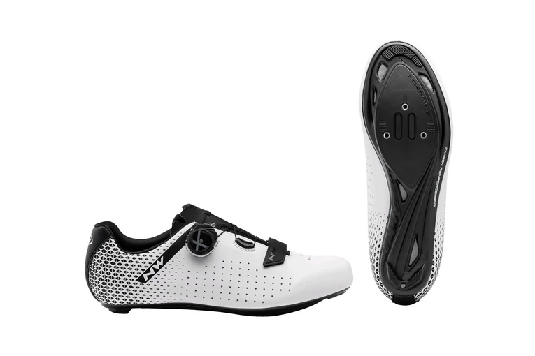 Northwave Core Plus 2 Fietsschoen Wit/zwart Heren 3 Northwave Core Plus 2 Fietsschoen Wit/zwart Heren