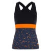 Santini Scia Pietra Tank Top Nautica Blue Dames