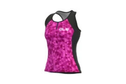 ALE Alé Solid Triangles Fietstopje Roze Dames