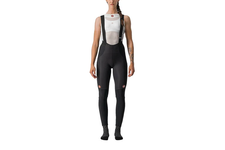 Castelli Sorpasso RoS Bibtight Zwart/zilver Reflex Dames 3 Castelli Sorpasso RoS Bibtight Zwart/zilver Reflex Dames