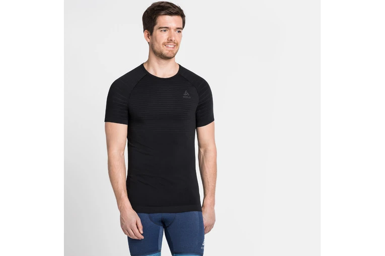 Odlo Performance X-light T-shirt Zwart Heren 4 Odlo Performance X-light T-shirt Zwart Heren - Afbeelding 2