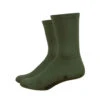 DeFeet Aireator 6" D-Logo Hi-Vis Fietssokken Olive Drap Unisex -SpinGear Winkel 37098340 0