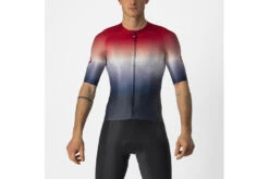 Castelli Aero Race 6.0 Jersey Savile Blue/rood Heren -SpinGear Winkel 37098346 2