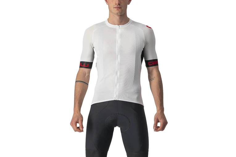 Castelli Entrata VI Jersey Ivory/zwart/rood Heren 3 Castelli Entrata VI Jersey Ivory/zwart/rood Heren