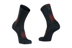 Northwave Fast Winter High Socks Zwart/rood Unisex