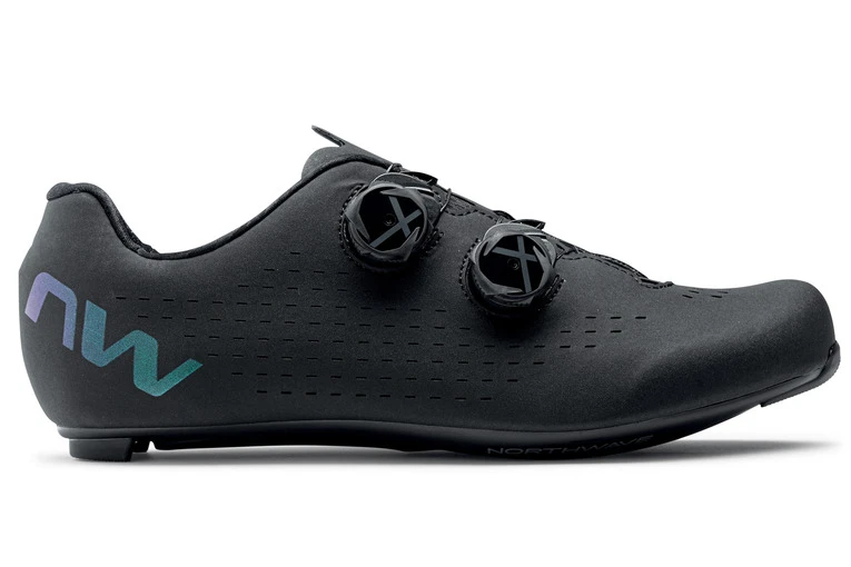 Northwave Revolution 3 Fietsschoen Zwart/iridescent Heren 3 Northwave Revolution 3 Fietsschoen Zwart/iridescent Heren