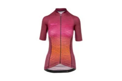 Bioracer Vesper Jersey New Wave Bordeaux/oranje Dames