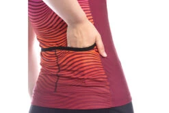 Bioracer Vesper Tan Top New Wave Bordeaux/oranje Dames -SpinGear Winkel 37099933 5