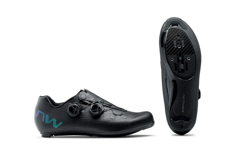 Northwave Extreme GT 3 Fietsschoen Zwart/iridescent Heren 4 Northwave Extreme GT 3 Fietsschoen Zwart/iridescent Heren - Afbeelding 2