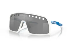 Oakley Sutro Eyeshade Heritage Colors Collection Fietsbril Polished Wit Prizm Black Unisex