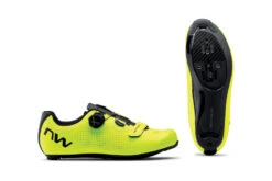 Northwave Storm Carbon 2 Fietsschoen Fluogeel/zwart Heren -SpinGear Winkel 37101026 2
