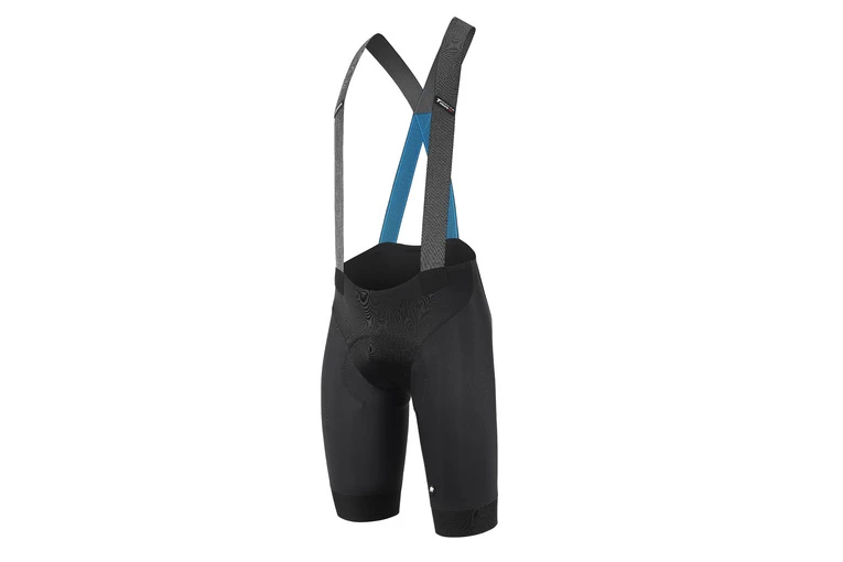 Assos Equipe RS Bibshort S9 Targa Zwart/cyber Blue Heren 4 Assos Equipe RS Bibshort S9 Targa Zwart/cyber Blue Heren - Afbeelding 2