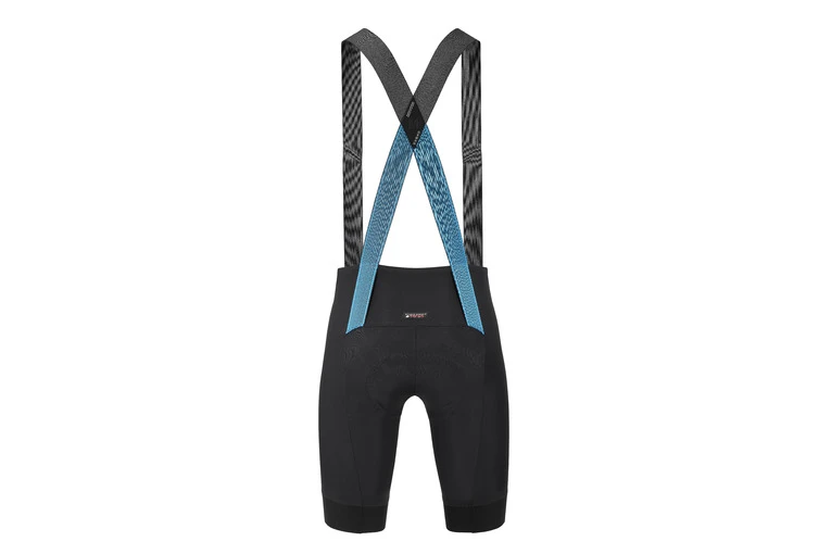 Assos Equipe RS Bibshort S9 Targa Zwart/cyber Blue Heren 5 Assos Equipe RS Bibshort S9 Targa Zwart/cyber Blue Heren - Afbeelding 3