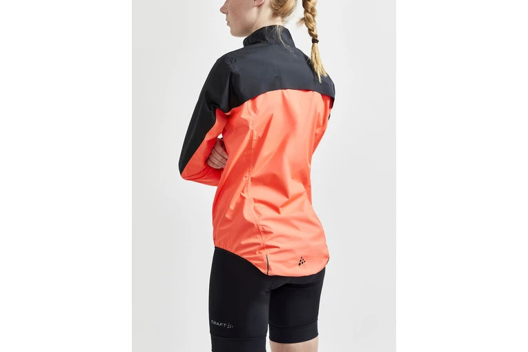 Craft Core Endurance Hydro Jacket Zwart/oranje Dames 5 Craft Core Endurance Hydro Jacket Zwart/oranje Dames - Afbeelding 3