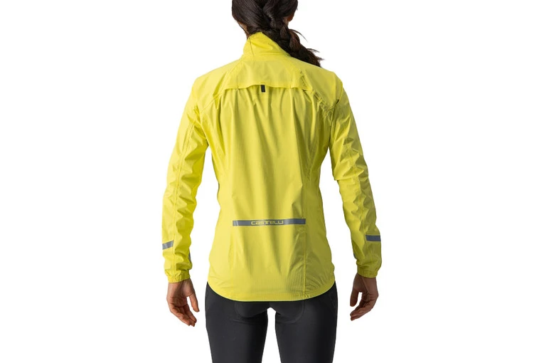 Castelli EMERGENCY 2 W Fietsjas Brilliant Yellow Dames 4 Castelli EMERGENCY 2 W Fietsjas Brilliant Yellow Dames - Afbeelding 2