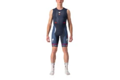 Quick-Step Alpha Vinyl Competizione Bibshort Blauw Heren