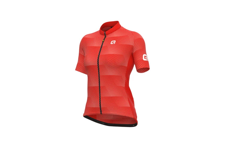 ALE Alé Solid Sharp Jersey Rood Dames 3 ALE Alé Solid Sharp Jersey Rood Dames