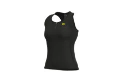 ALE Alé Solid Color Block Fietstopje Zwart Dames