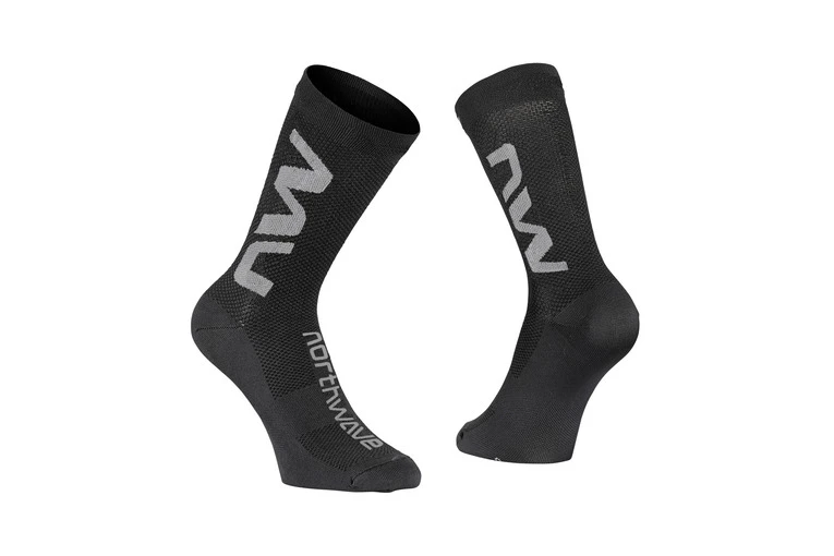 Northwave Extreme Air Fietssokken Zwart/grijs Unisex 3 Northwave Extreme Air Fietssokken Zwart/grijs Unisex