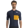 Sportful Snap Jersey Galaxy Blue/golden Oak Heren