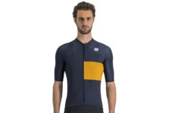 Sportful Snap Jersey Galaxy Blue/golden Oak Heren