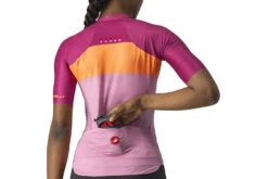 Castelli Aero Pro W Fietsshirt Pink/coral Flash-magenta Dames -SpinGear Winkel 37106462 3