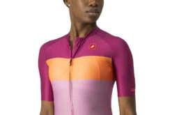 Castelli Aero Pro W Fietsshirt Pink/coral Flash-magenta Dames -SpinGear Winkel 37106462 6