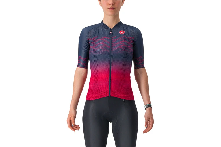 Castelli Climber's 2.0 Jersey Belgian Blue/persian Red Dames 3 Castelli Climber's 2.0 Jersey Belgian Blue/persian Red Dames