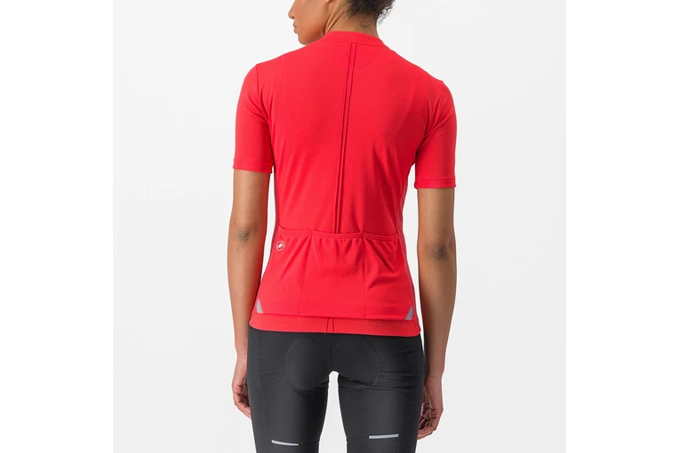 Castelli Anima 4 Jersey Hibiscus Dames 4 Castelli Anima 4 Jersey Hibiscus Dames - Afbeelding 2