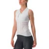Castelli Anima 4 Sleeveless Fietsshirt Ivory Dames