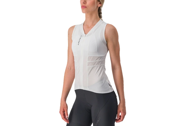 Castelli Anima 4 Sleeveless Fietsshirt Ivory Dames 3 Castelli Anima 4 Sleeveless Fietsshirt Ivory Dames