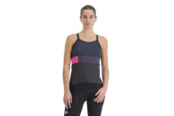 Sportful Snap Top Black/galaxy Blue Dames