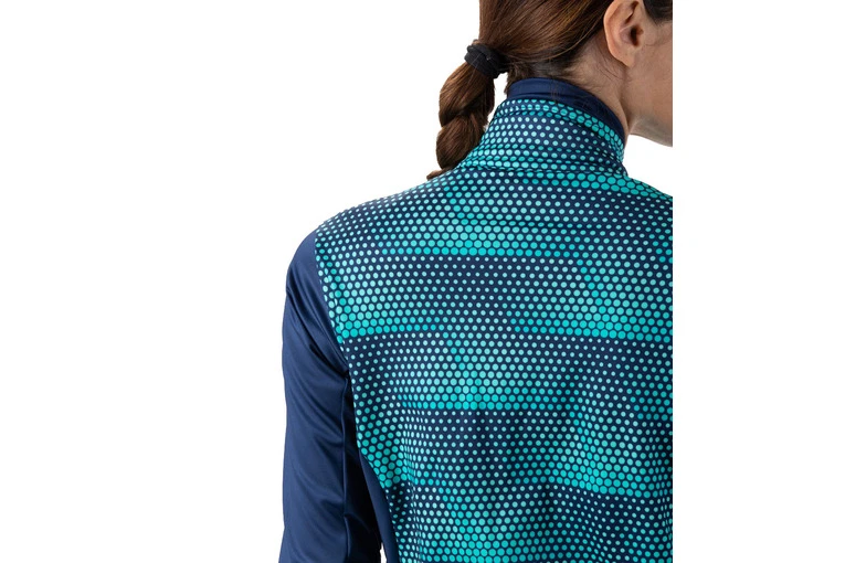 ALE Alé Solid Sharp Fietsjas Turquoise Pink Dames 6 ALE Alé Solid Sharp Fietsjas Turquoise Pink Dames - Afbeelding 4