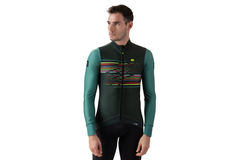 ALE Alé PR-S Logo Fietsshirt Forest Green Heren 3 ALE Alé PR-S Logo Fietsshirt Forest Green Heren