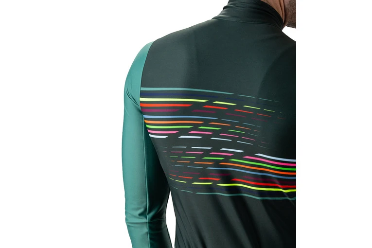 ALE Alé PR-S Logo Fietsshirt Forest Green Heren 6 ALE Alé PR-S Logo Fietsshirt Forest Green Heren - Afbeelding 4