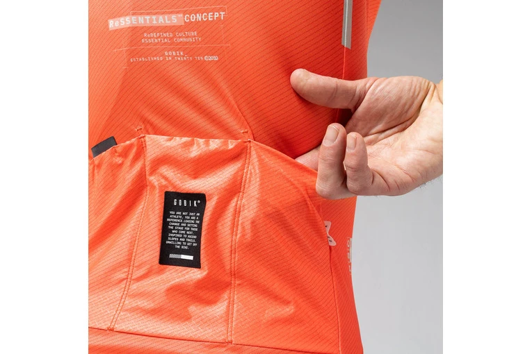 Gobik Stark Jersey Tangerine Heren 8 Gobik Stark Jersey Tangerine Heren - Afbeelding 6